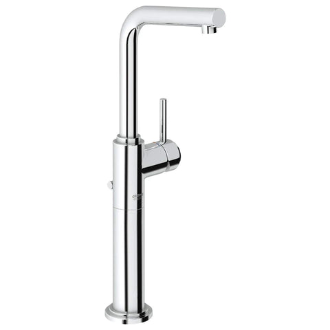 Single Hole Single-Handle Deck Mount Vessel Sink Faucet 1.5 GPM - GROHE StarLight Chrome