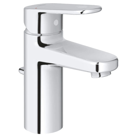 S-Size Single-Handle Single-Hole Bathroom Faucet - 1.5 GPM - GROHE StarLight Chrome