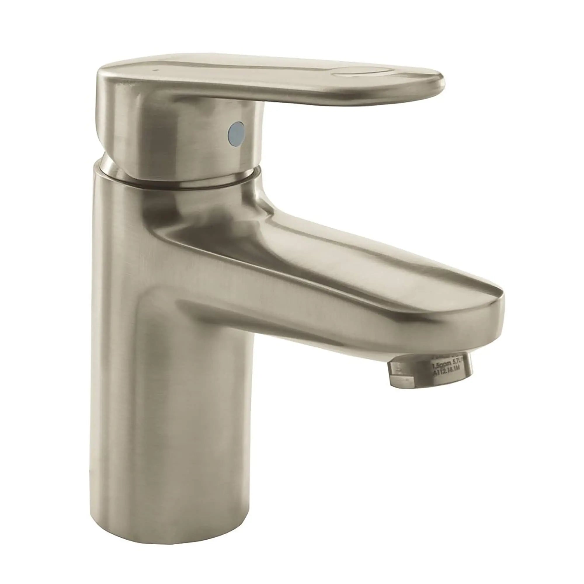 S-Size Single-Handle Single-Hole Bathroom Faucet - 5.7 L/min (1.5 gpm) // BRUSHED NICKEL INFINITYFINISH // 15260_33170EN2-Europlus-Single-Handle_Bathroom_Faucet_S-Size_0_CDNwebp.webp