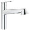 [33330002] Single-Handle Pull-Out Kitchen Faucet Dual Spray 1.75 GPM - GROHE StarLight Chrome