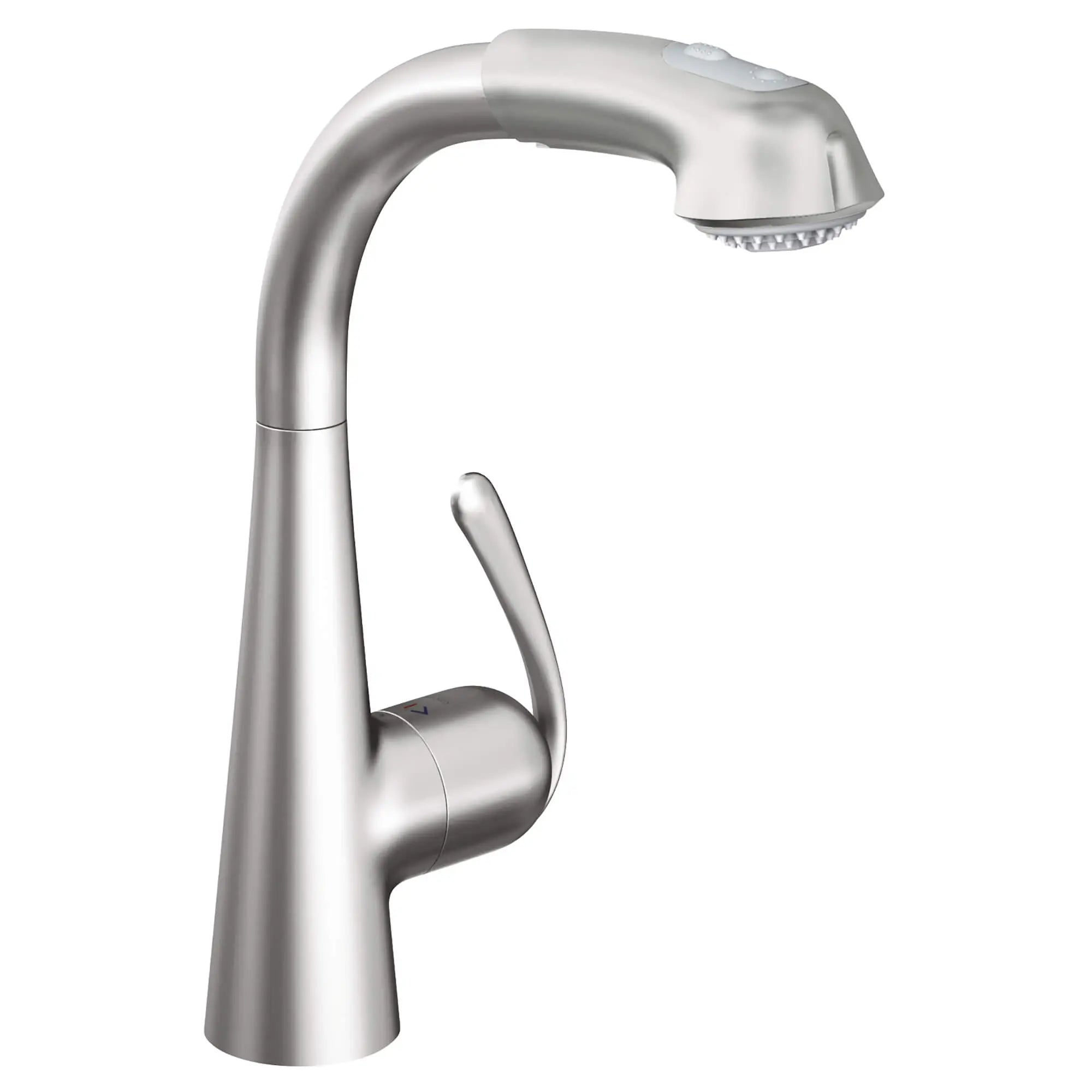Single-Handle Pull-Out Kitchen Faucet Dual Spray 1.75 GPM // STAINLESS STEEL // 15321_33893sd0-ladylux3-plus-single-handle-kitchen-faucet-grohe-realsteel_0_CDNwebp.webp