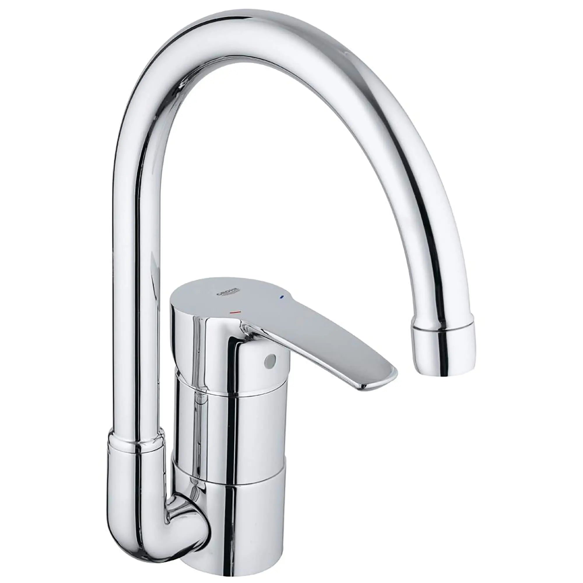 Single-Handle Kitchen Faucet 1.75 GPM with Swivel Spout // GROHE STARLIGHT CHROME // 15329_33986001-Eurostyle-Single-Handle_Kitchen_Faucet_0_CDNwebp.webp