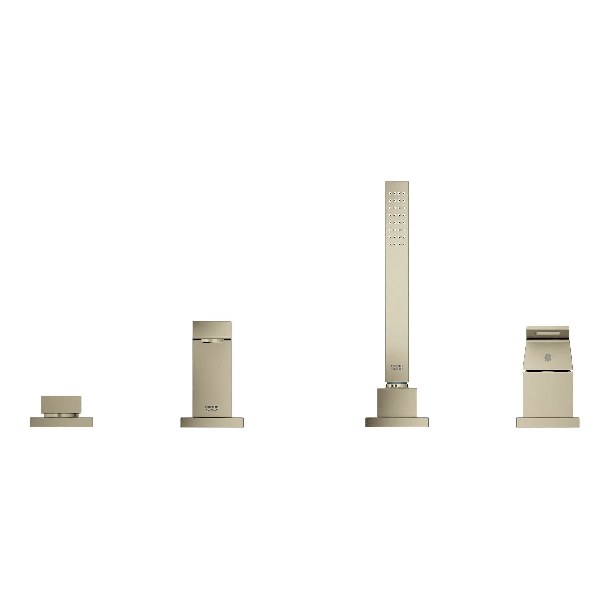 4-Hole Single-Handle Deck Mount Roman Tub Faucet with 1.75 GPM (6.6 L/min) Hand Shower // BRUSHED NICKEL INFINITYFINISH // 153488_19897EN1_1_0_CDNwebp.webp