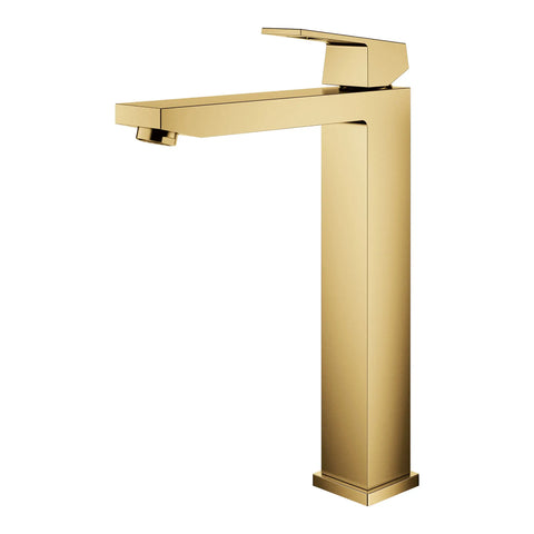 Single Hole Single-Handle Deck Mount Vessel Sink Faucet, 1.2 GPM (4.5 L/min) - Brushed Cool Sunrise