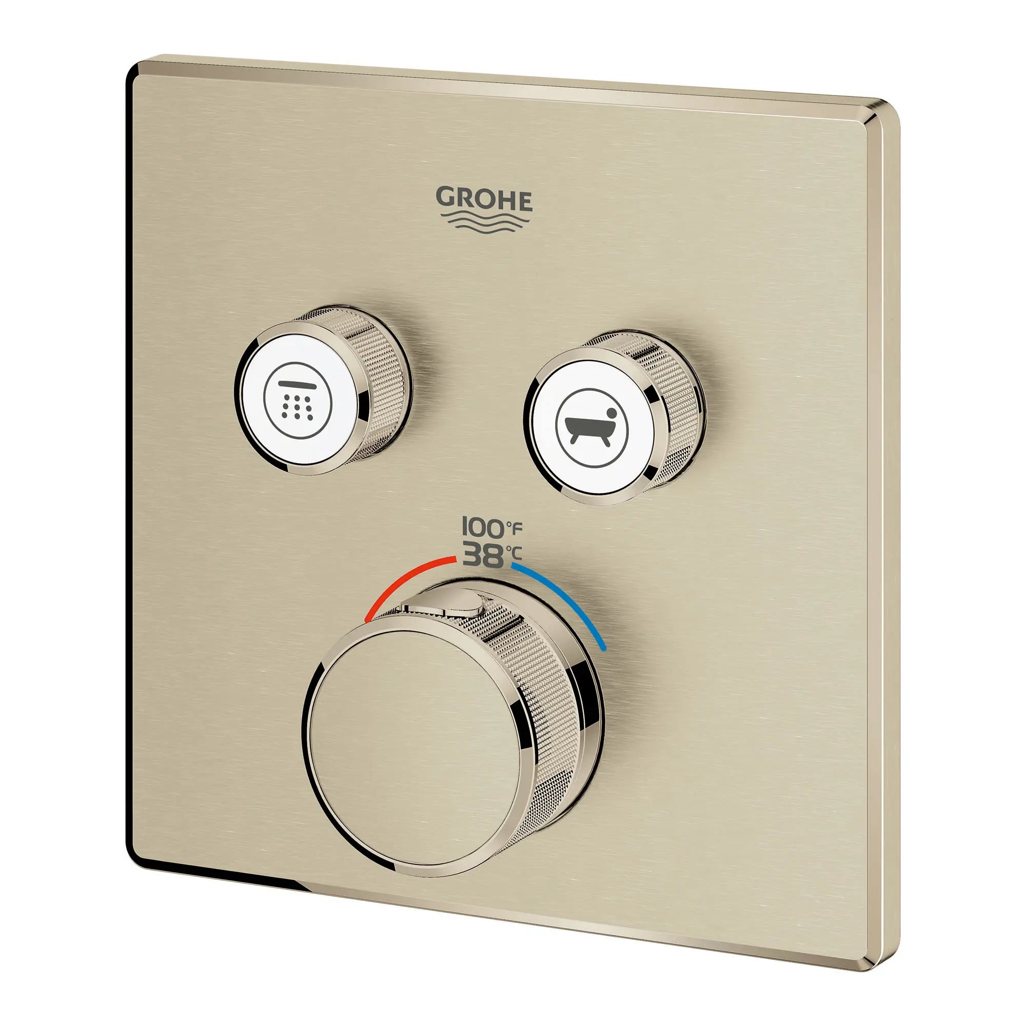 Dual Function Thermostatic Valve Trim // BRUSHED NICKEL INFINITYFINISH // 153595_29141EN0_2_0_CDNwebp.webp