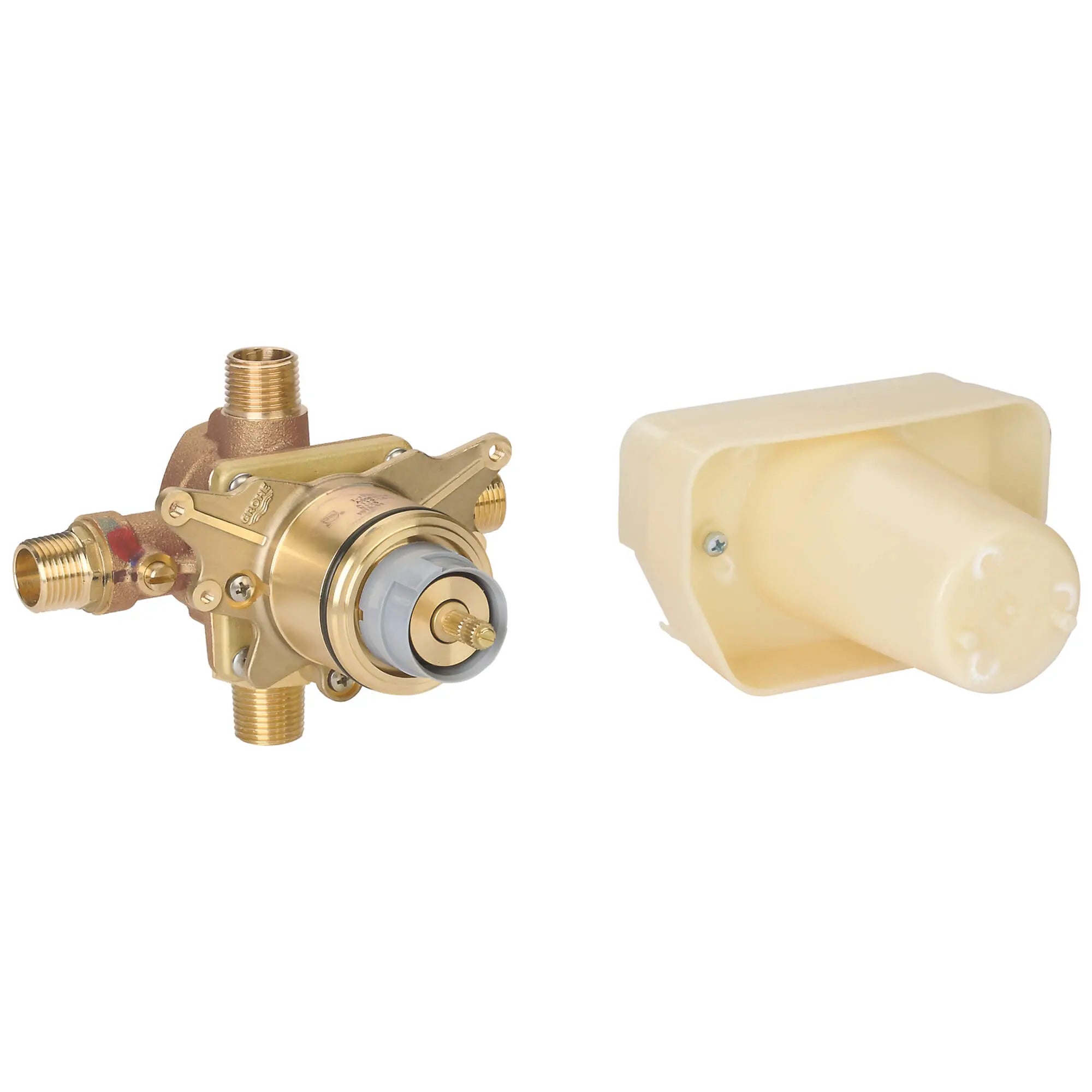 1/2" Thermostatic Rough-In Valve // NO FINISH // 15371_34331000-grohtherm-thermostat-rough-in-valve_0_CDNwebp.webp