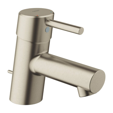 Single Hole Single-Handle XS-Size Bathroom Faucet, 1.2 GPM (4.5 L/min) - Brushed Nickel InfinityFinish