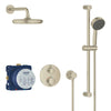 [34745EN0] 2-Handle Dual Function Thermostatic Shower Bundle - GROHE StarLight Chrome