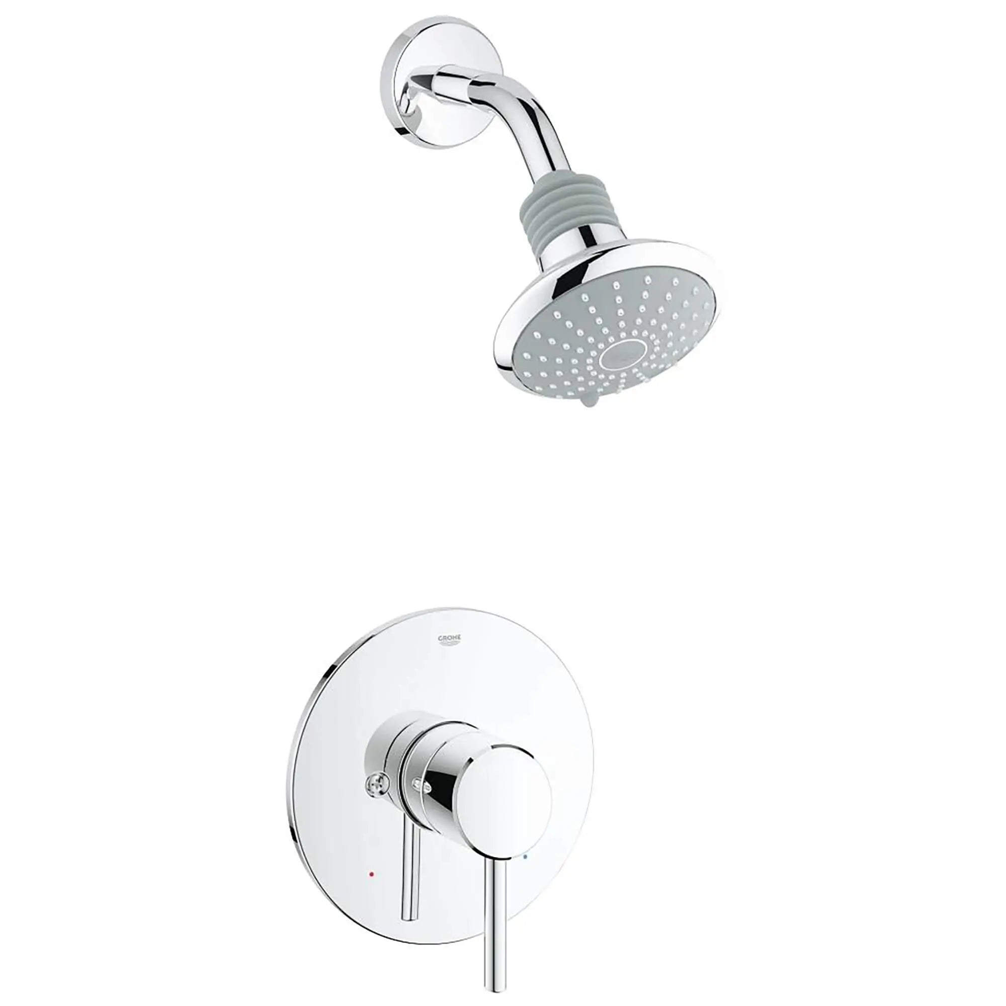 Single-Hanlde Shower Only Trim Kit // GROHE STARLIGHT CHROME // 15401_35010001-Concetto-Pressure_Balance_Valve_Bathtub_Shower_Combo_Faucet_0_CDNwebp.webp