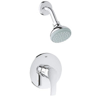 [35014002] New Single-Handle Pressure Balance Shower Faucet Trim Kit - GROHE StarLight Chrome