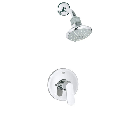 Pressure Balance Valve Tub/Shower Combo - GROHE StarLight Chrome