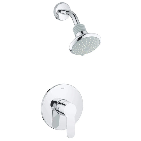 Pressure Balance Valve Tub/Shower Combo - GROHE StarLight Chrome