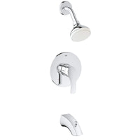 [3501220A] Pressure Balance Valve Tub/Shower Combo - GROHE StarLight Chrome