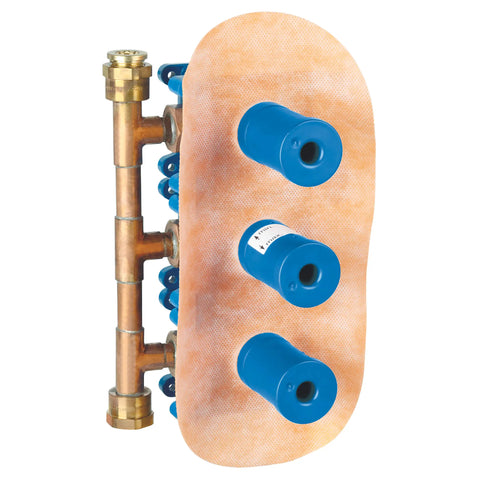 Triple Volume Control Rough-In Set - No Finish