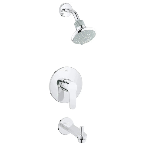 Pressure Balance Valve Tub/Shower Combo - GROHE StarLight Chrome