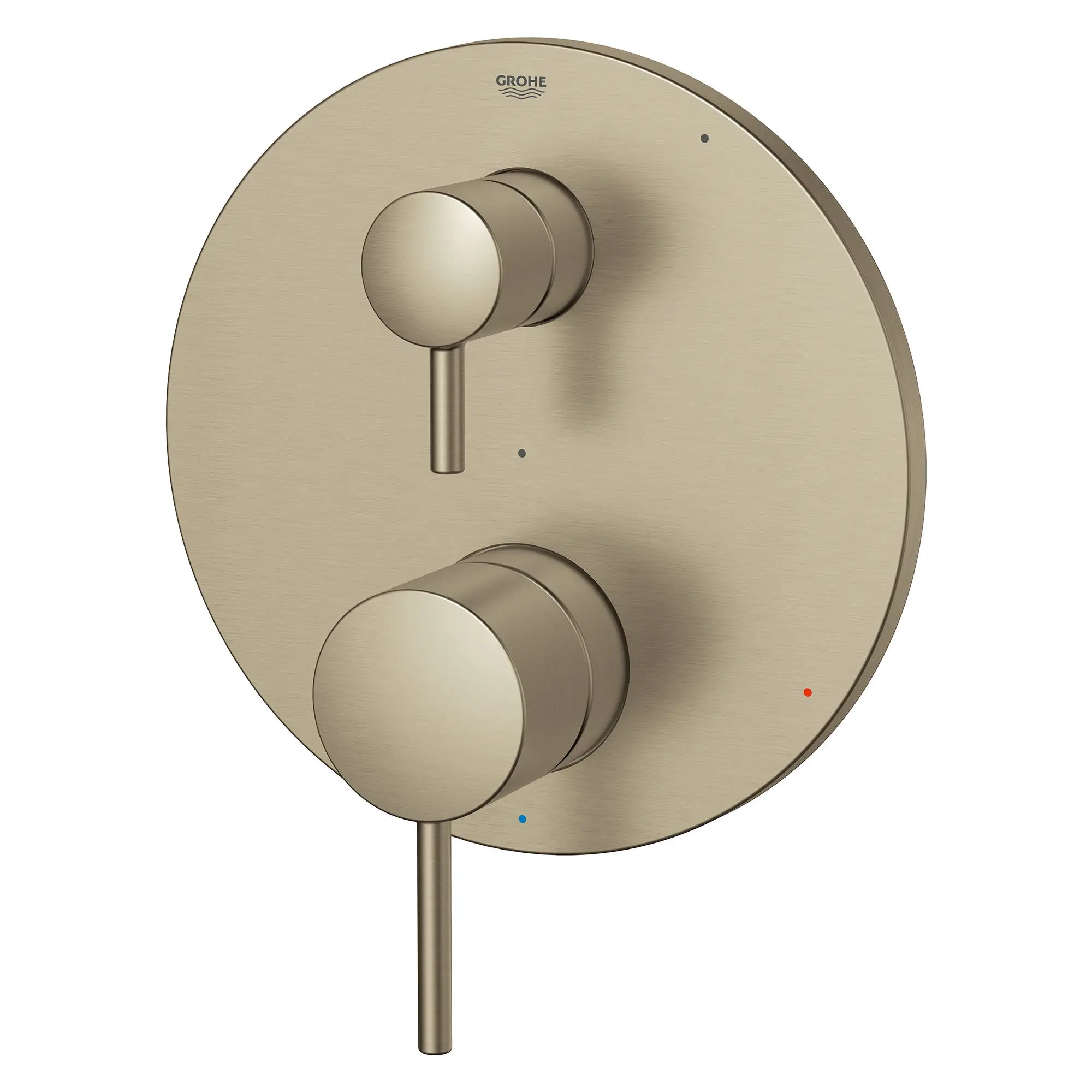 TIMELESS PRESSURE BALANCE VALVE TRIM WITH 2-WAY DIVERTER WITH CARTRIDGE // BRUSHED NICKEL INFINITYFINISH // 154471_29423EN0_2_0_CDNwebp.webp