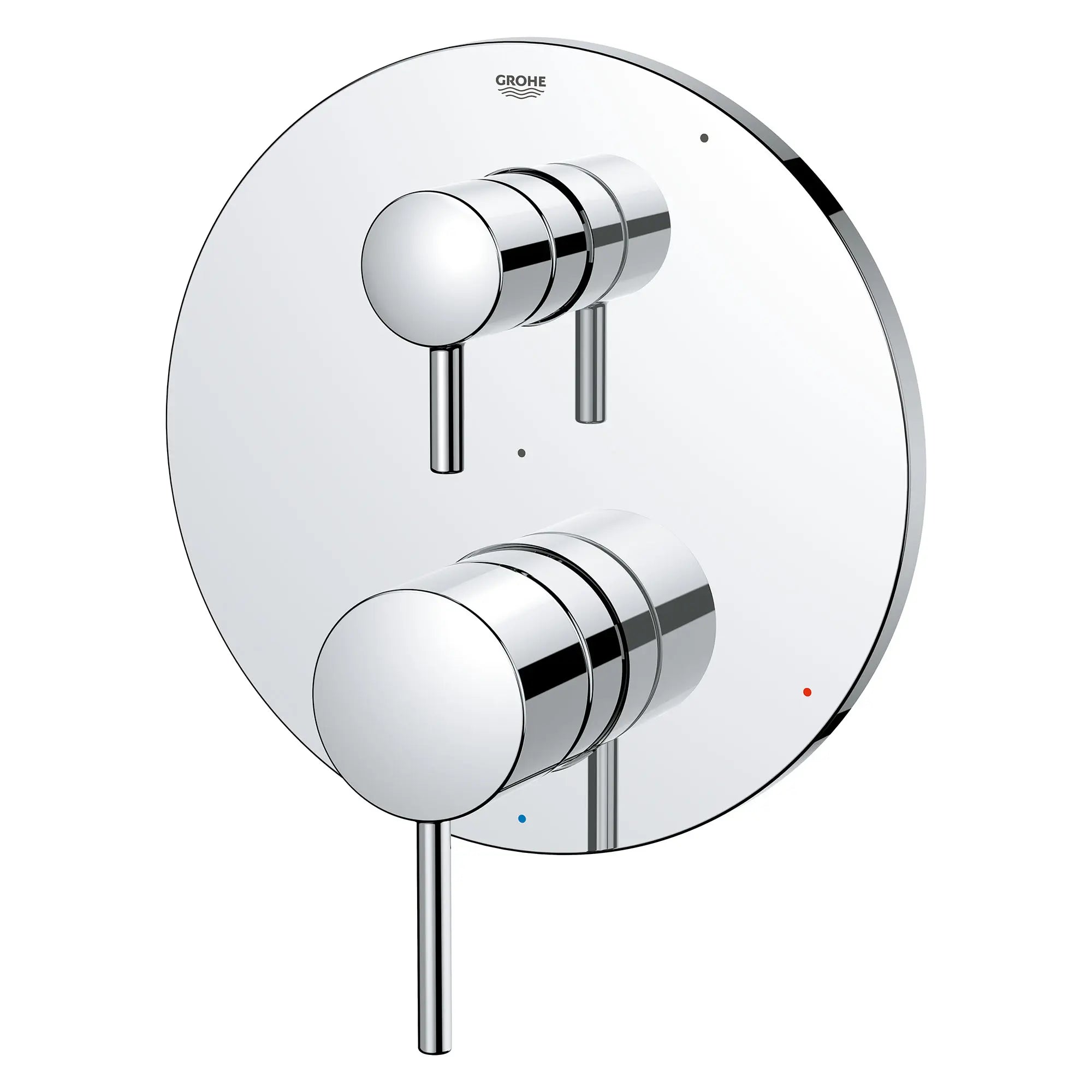 TIMELESS PRESSURE BALANCE VALVE TRIM WITH 2-WAY DIVERTER WITH CARTRIDGE // GROHE STARLIGHT CHROME // 154489_29423000_2_0_CDNwebp.webp