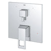 [29426000] EUROCUBE PRESSURE BALANCE VALVE TRIM WITH 3-WAY DIVERTER WITH CARTRIDGE - GROHE StarLight Chrome