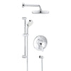 [35051001] Pressure Balance Valve Shower Set - GROHE StarLight Chrome