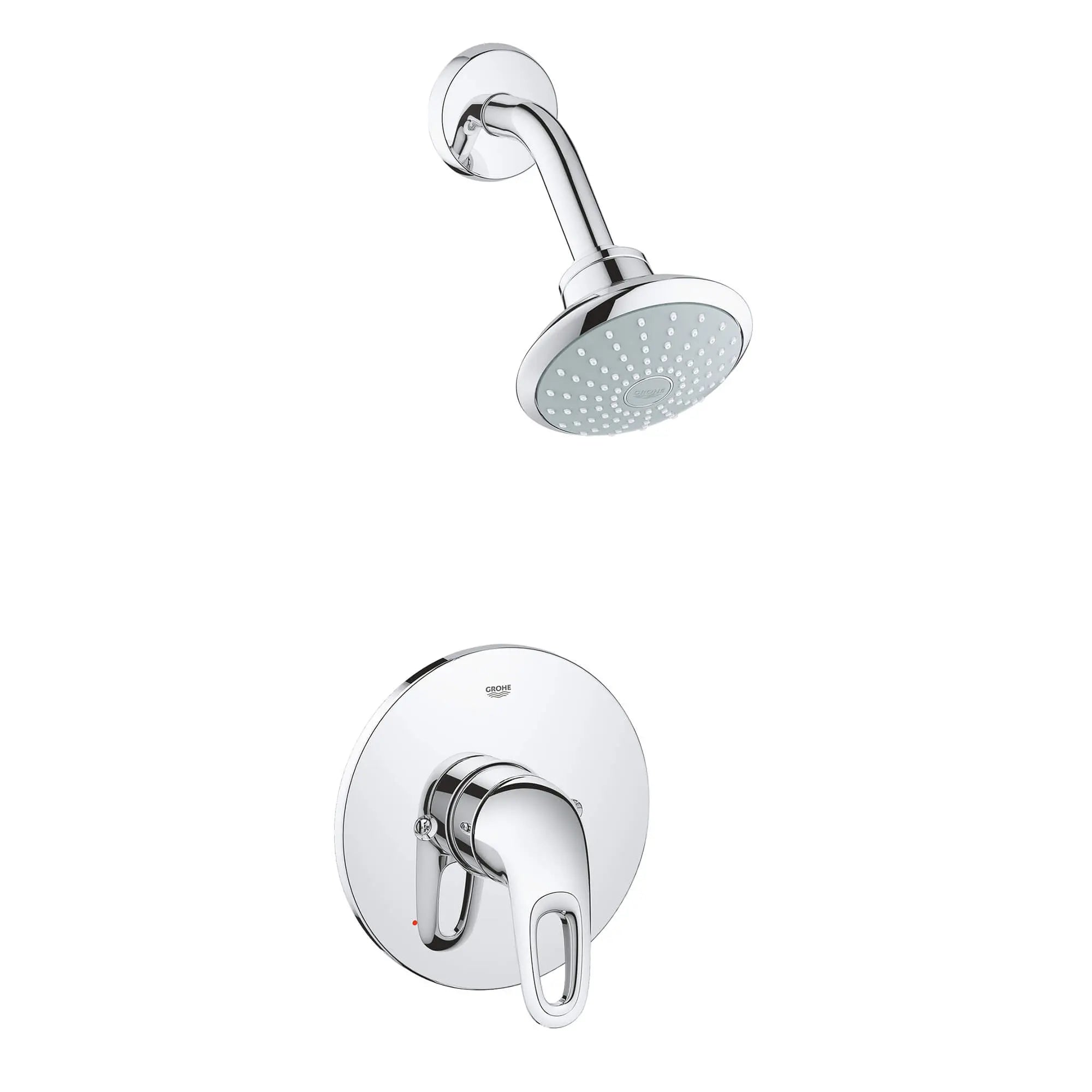 Pressure Balance Valve Tub/Shower Combo // GROHE STARLIGHT CHROME // 15474_35060003-eurostyle-pressure-balance-valve-bathtubshower-combo-faucet-starlight-chrome_0_CDNwebp.webp