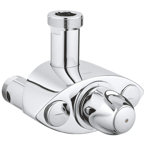 GrohTherm XL Exposed Central Thermostat - GROHE StarLight Chrome