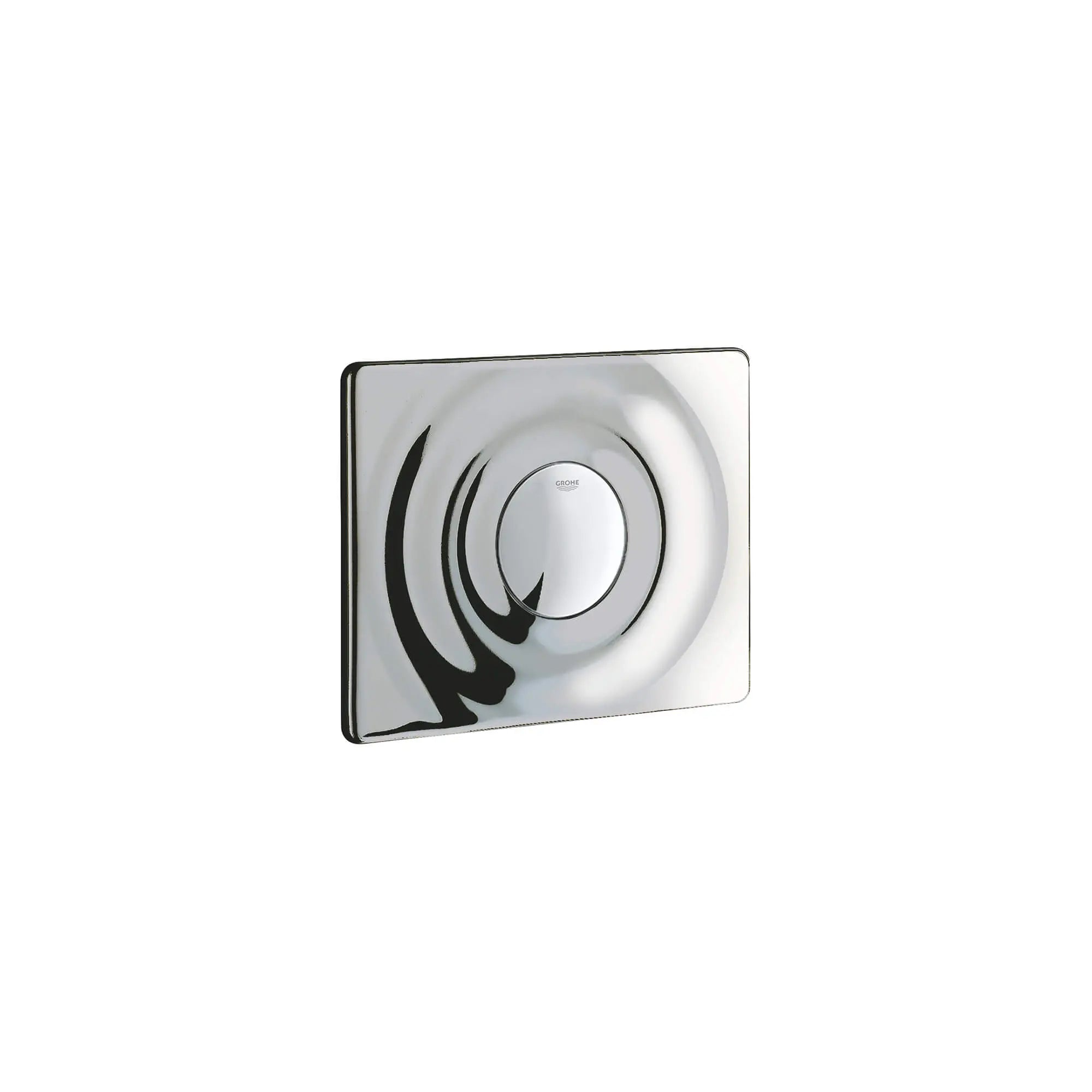 wall plate // GROHE STARLIGHT CHROME // 15586_37063000-surf-wall-plate-starlight-chrome_0_CDNwebp.webp