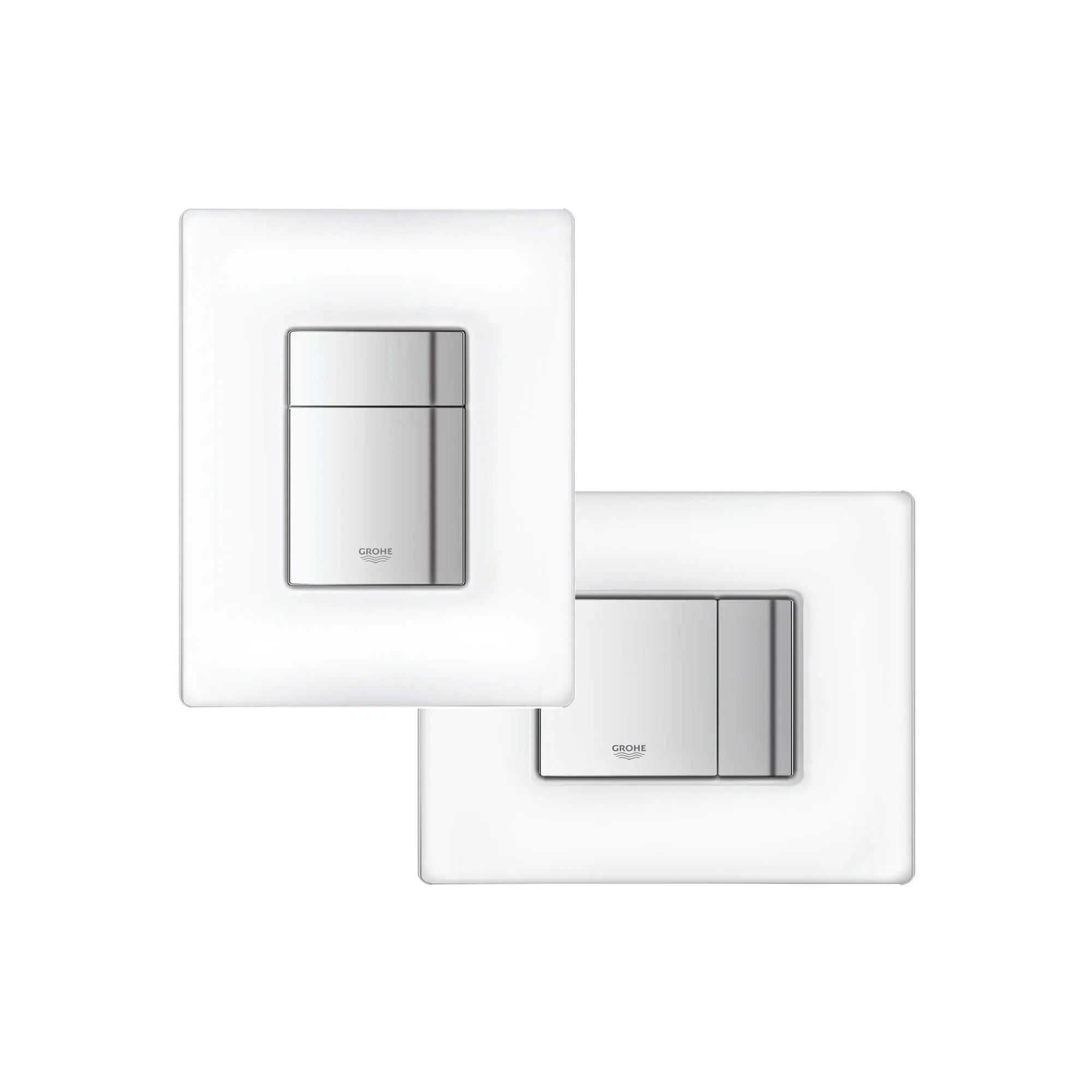 Wall Plate // FROSTED WHITE // 15690_38845mf0-skate-cosmopolitan-wall-plate-chrome-davinci-satin-2_0_CDNwebp.webp
