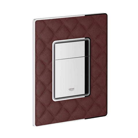 Cosmopolitan Leather WC Plate - Tannin Red Leather