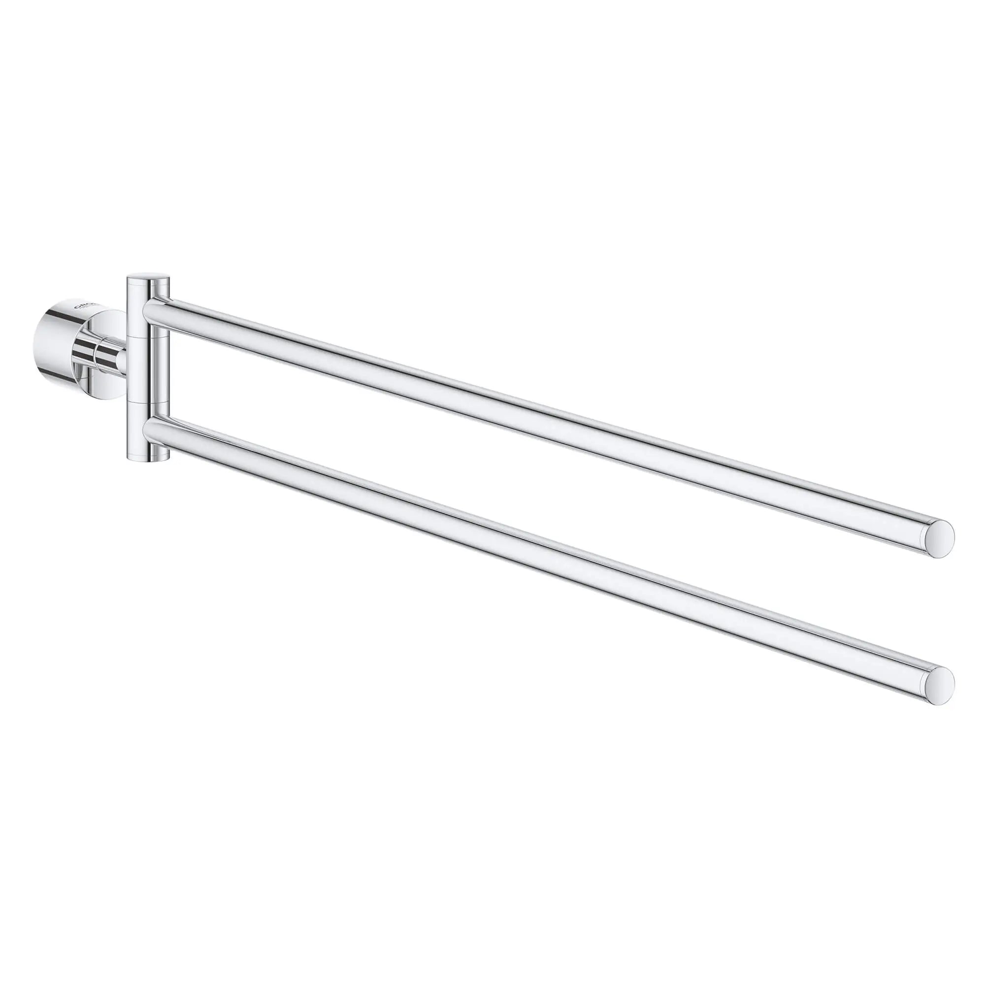 18 1/2" Double Towel Bar // GROHE STARLIGHT CHROME // 15819_40308003-atrio-towel-bar-starlight-chrome_0_CDNwebp.webp