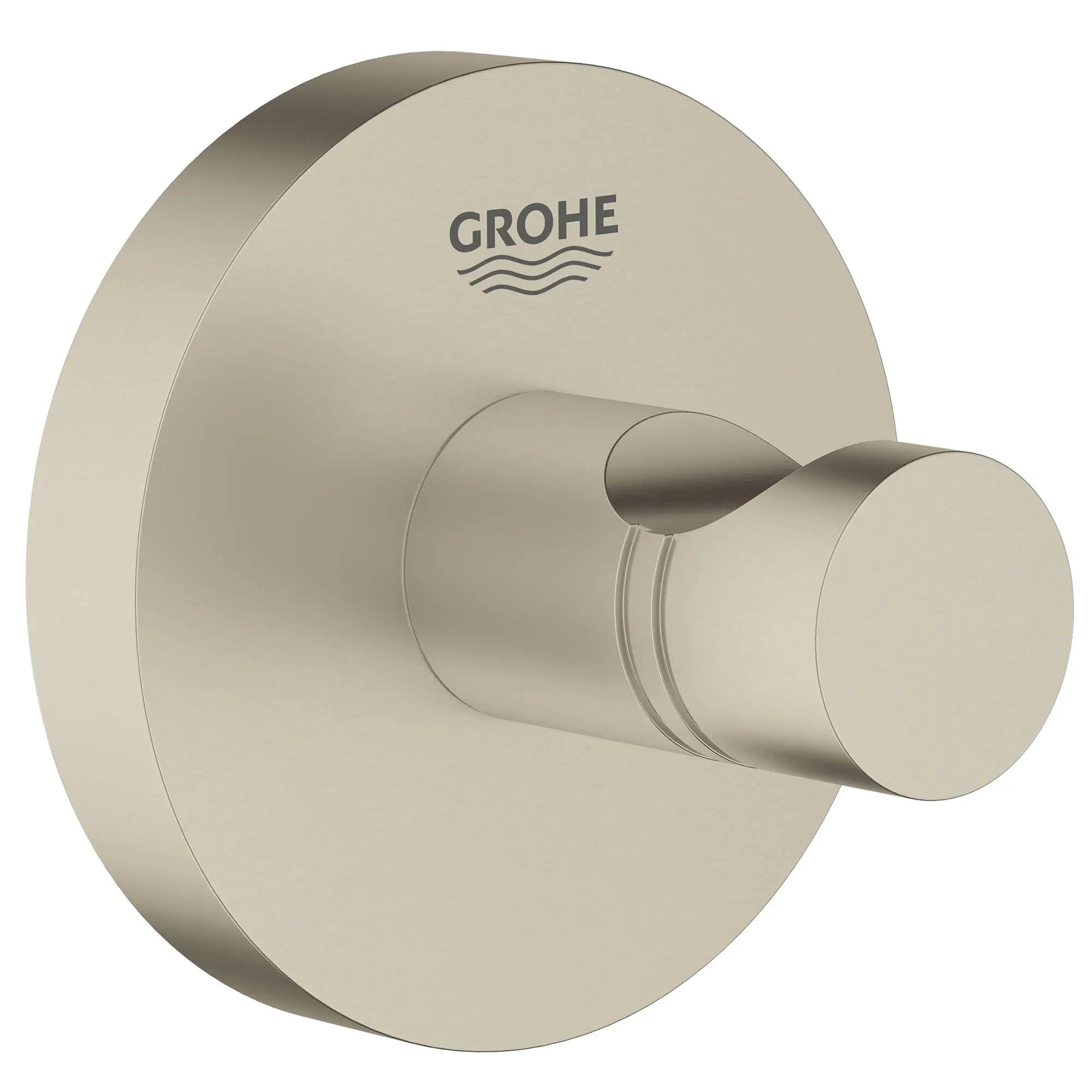 Robe Hook // BRUSHED NICKEL INFINITYFINISH // 15849_40364en1-essentials-robe-hook-brushed-nickel-infinityfinish_0_CDNwebp.webp