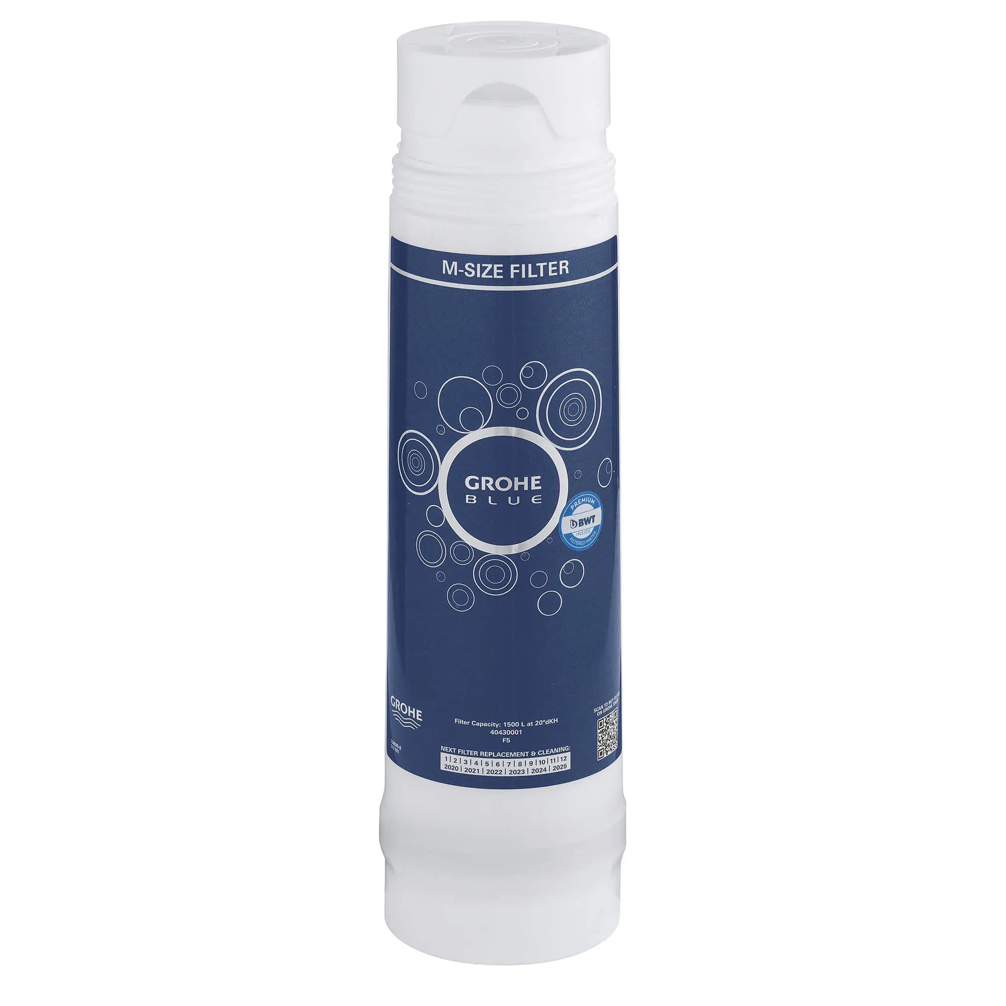 GROHE Blue Carbon Filter, M-Size // NO FINISH // 15947_40430001-grohe-blue-filter-m-size-2_0_CDNwebp.webp