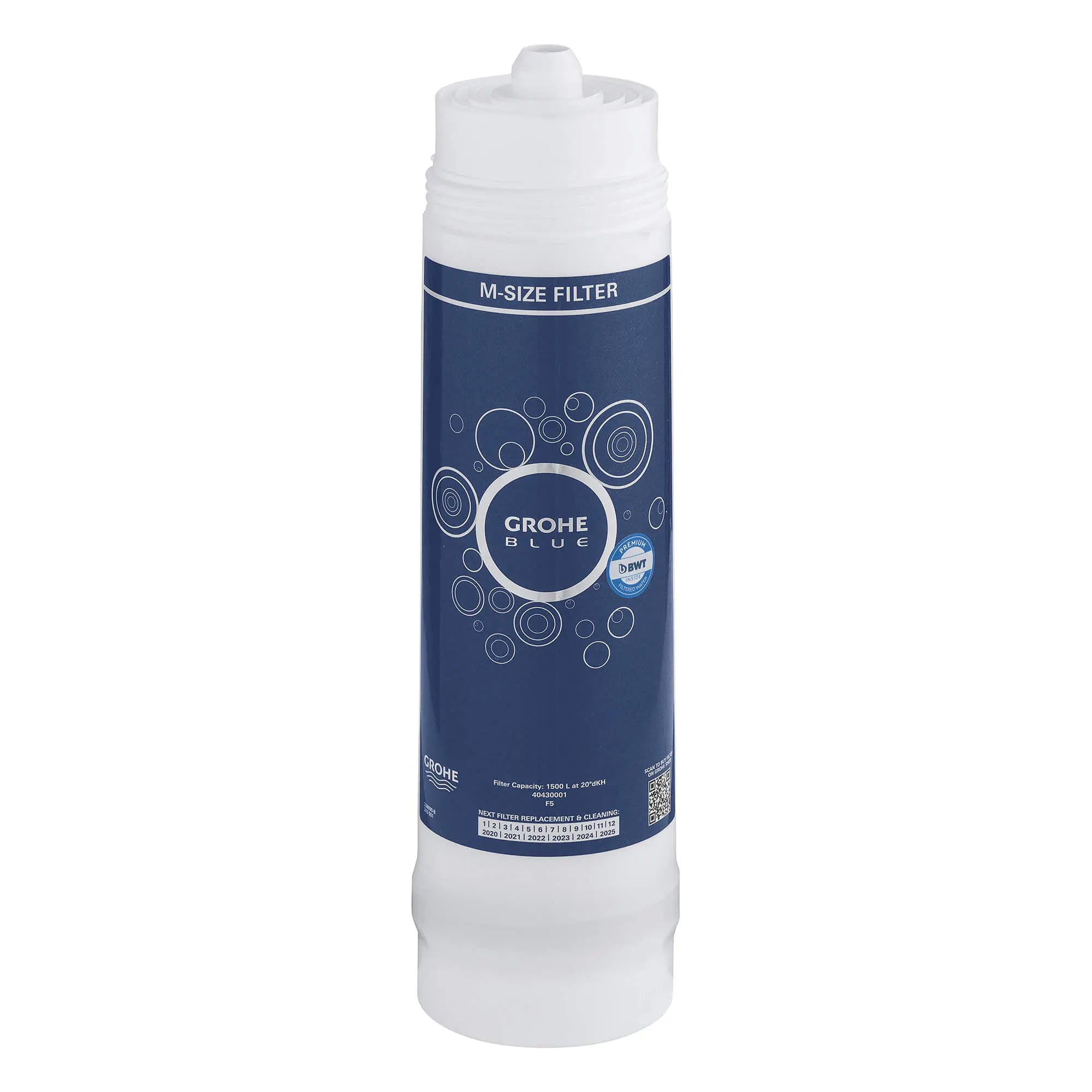 GROHE Blue Carbon Filter, M-Size // NO FINISH // 15951_40430001-grohe-blue-filter-m-size_0_CDNwebp.webp