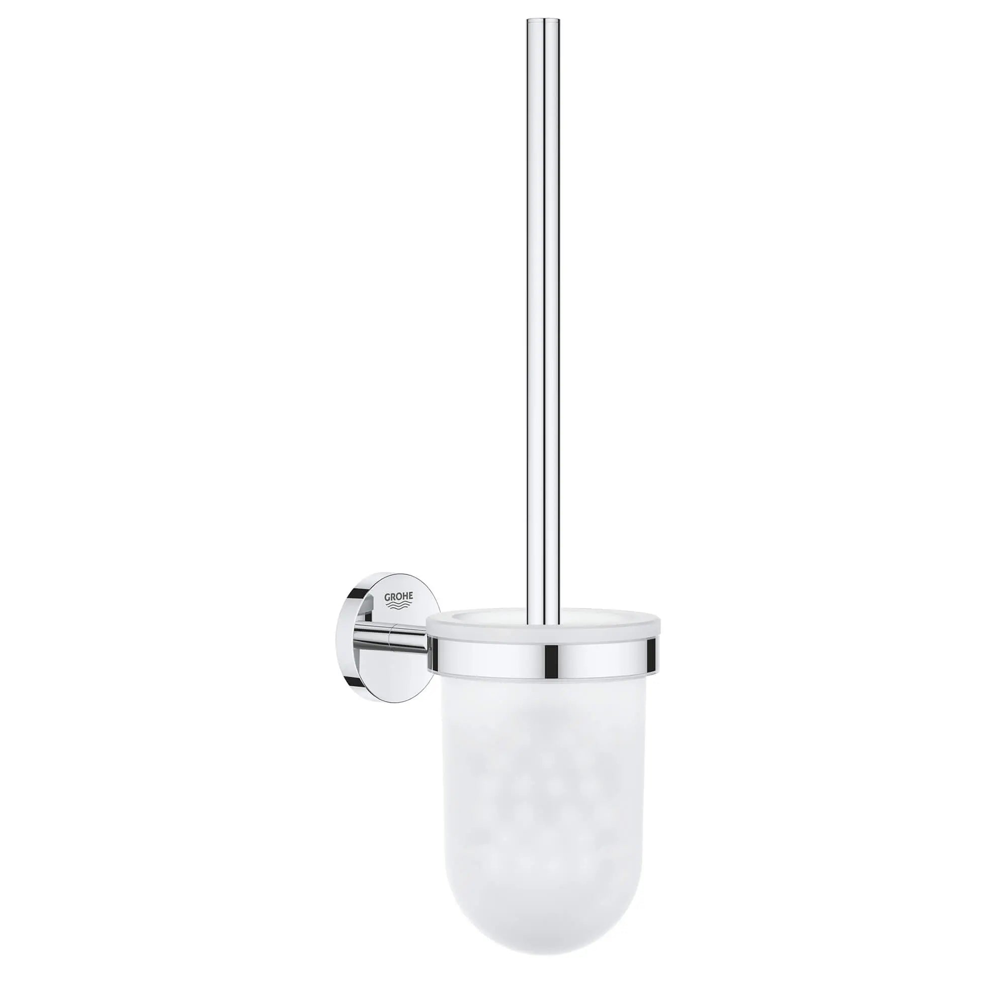 Toilet Brush Set // GROHE STARLIGHT CHROME // 15970_40463001-baucosmopolitan-toilet-brush-set-starlight-chrome_0_CDNwebp.webp