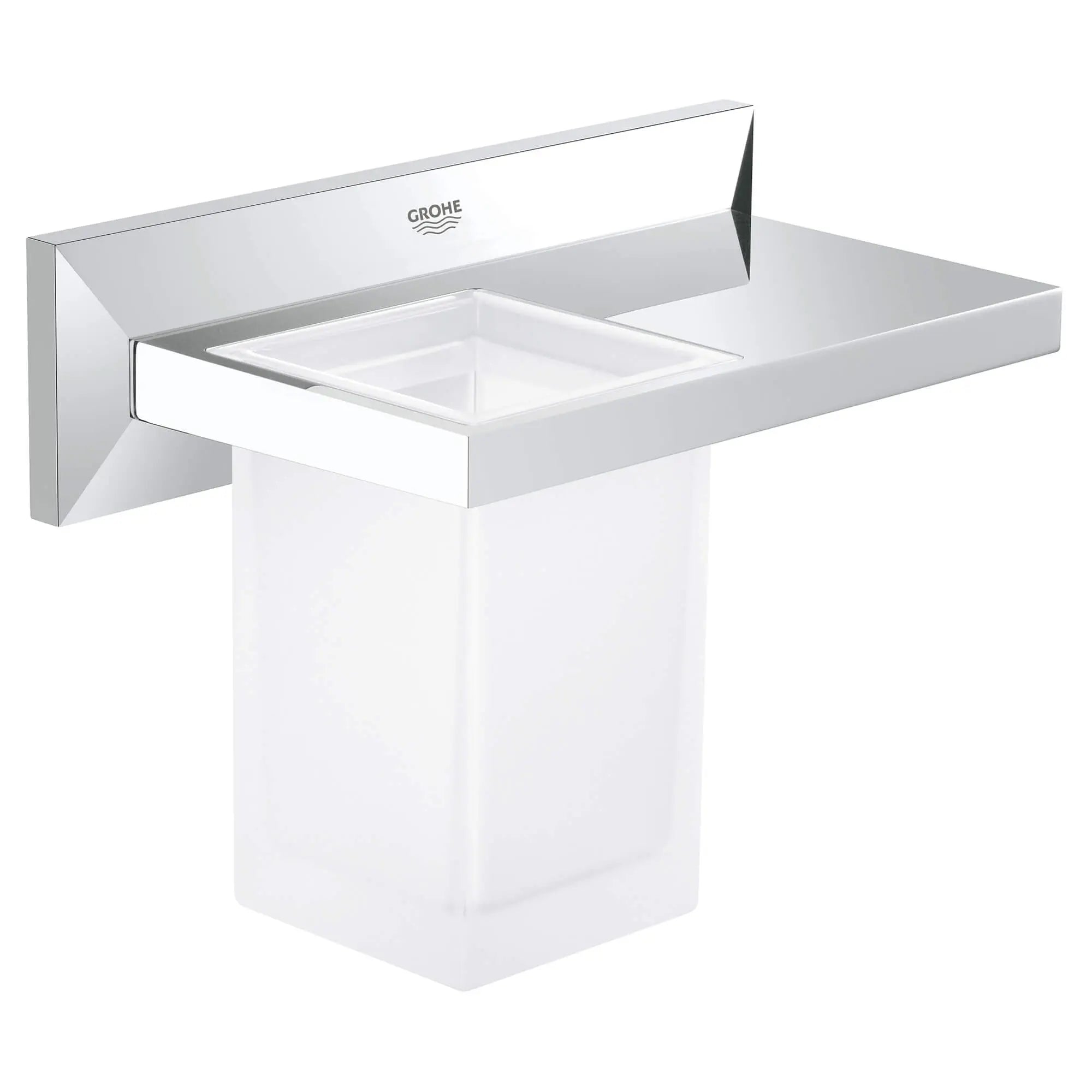 Bathroom Shelf with Tumbler // GROHE STARLIGHT CHROME // 15976_40503000-allure-brilliant-bathroom-shelf-with-tumbler-starlight-chrome_0_CDNwebp.webp