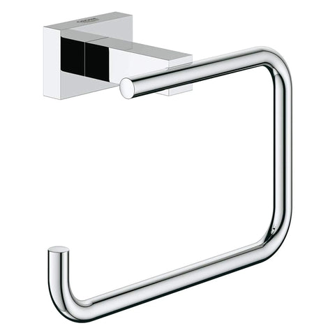 Essentials Cube Toilet Paper Holder - GROHE StarLight Chrome