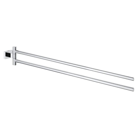 Essentials Cube Towel Bar - GROHE StarLight Chrome