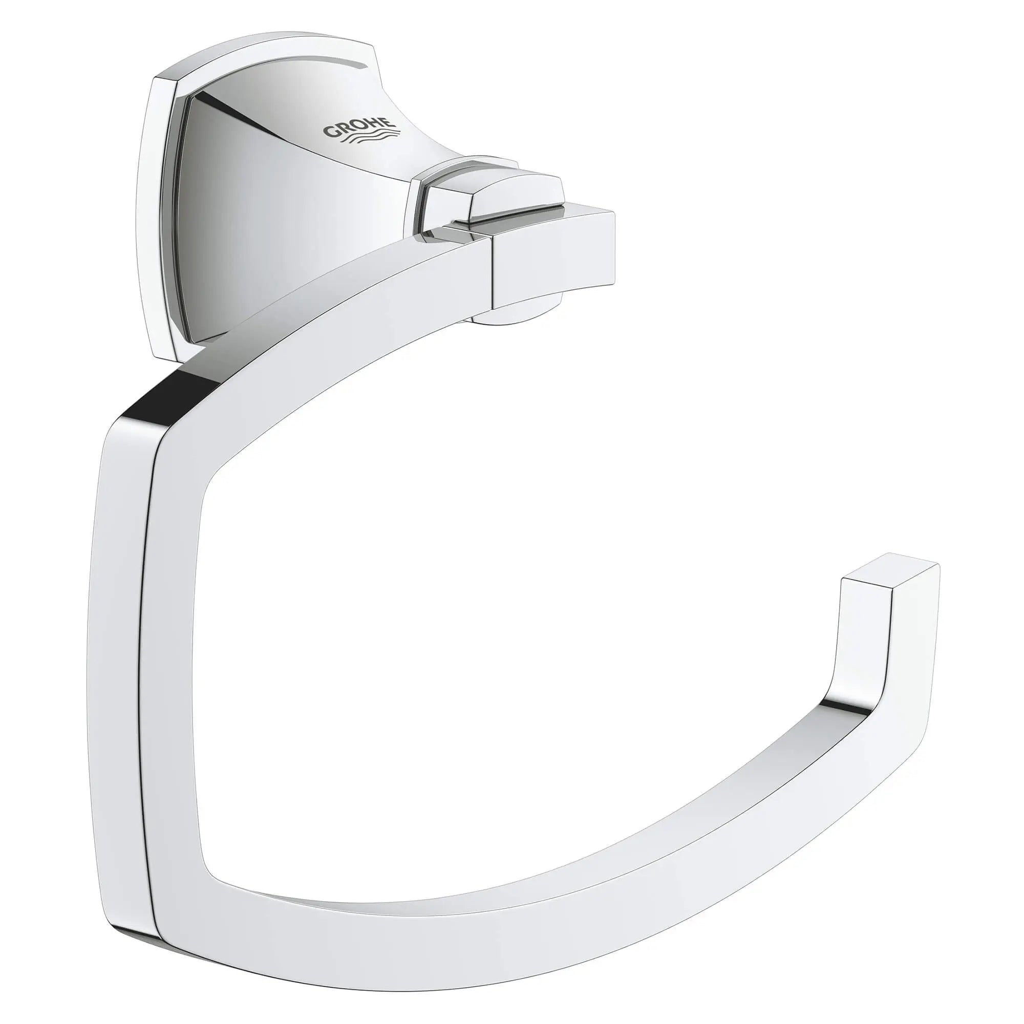Paper Holder // GROHE STARLIGHT CHROME // 16037_40625000-grandera-toilet-paper-holder-starlight-chrome_0_CDNwebp.webp