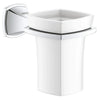 [40626000] Ceramic Tumbler with Holder - GROHE StarLight Chrome