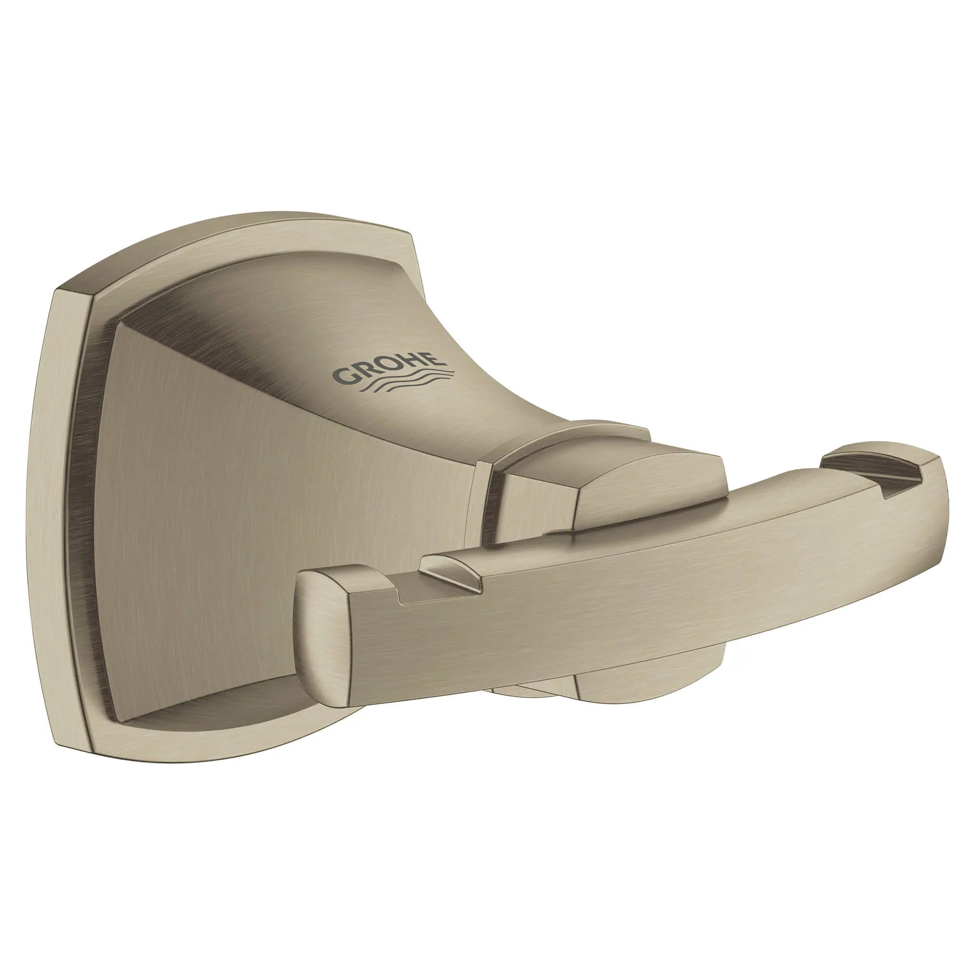 Robe Hook // BRUSHED NICKEL INFINITYFINISH // 16053_40631en0-grandera-robe-hook-brushed-nickel-infinityfinish_0_CDNwebp.webp