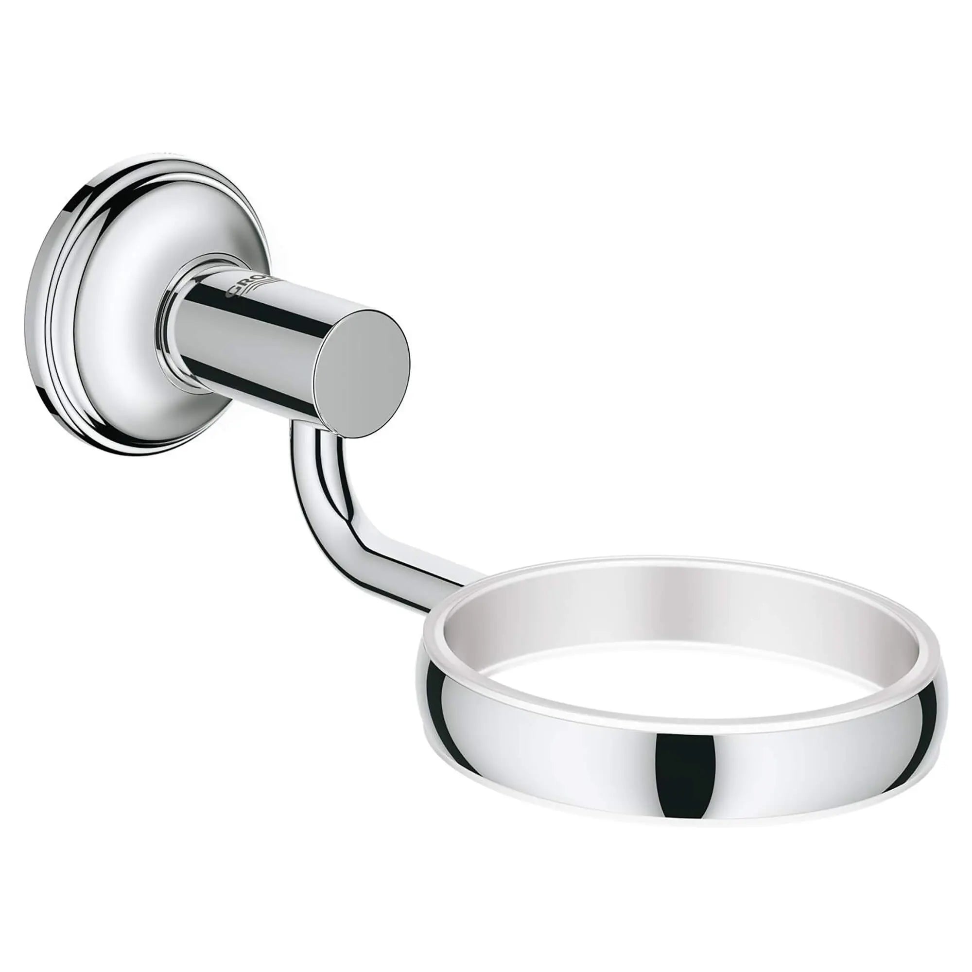 Essentials Authentic Soap Holder // GROHE STARLIGHT CHROME // 16058_40652000-Essentials_Authentic-Glass___Dish_Holder_0_CDNwebp.webp