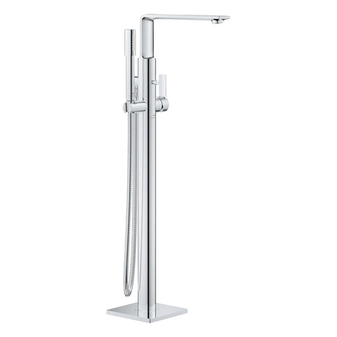 Allure Single-Handle Freestanding Tub Faucet with 1.75 GPM (6.6 L/min) Hand Shower - GROHE StarLight Chrome