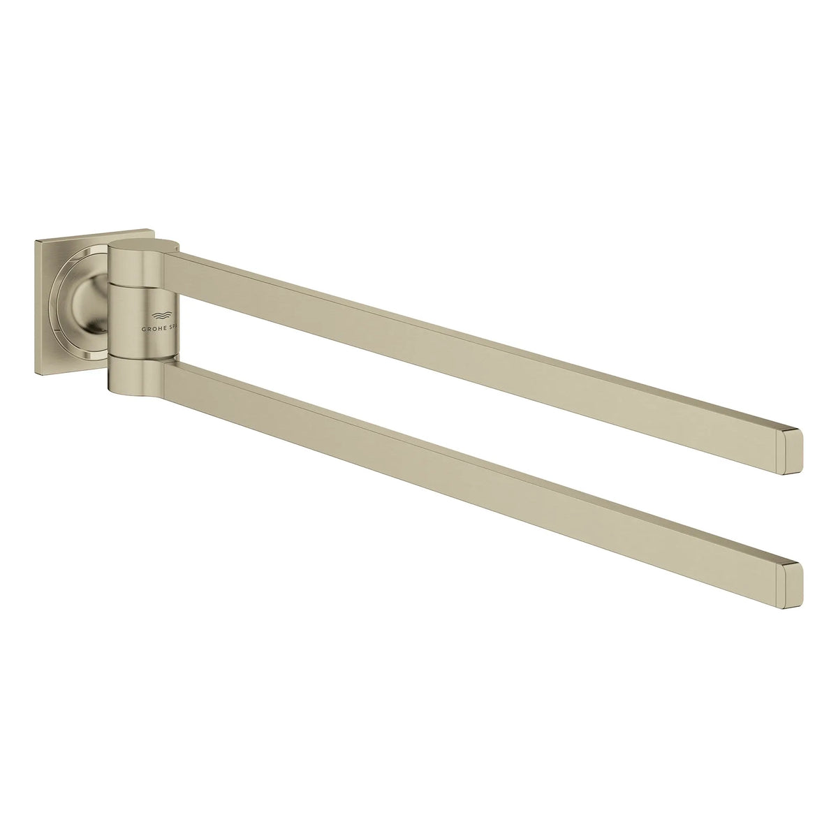 Double Towel Bar // BRUSHED NICKEL INFINITYFINISH // 161346_Allure_SiloRight_40342EN1_0001_Feb2023_0_CDNwebp_eb42c741-82b4-4402-9e02-3d8d32cbea26.webp