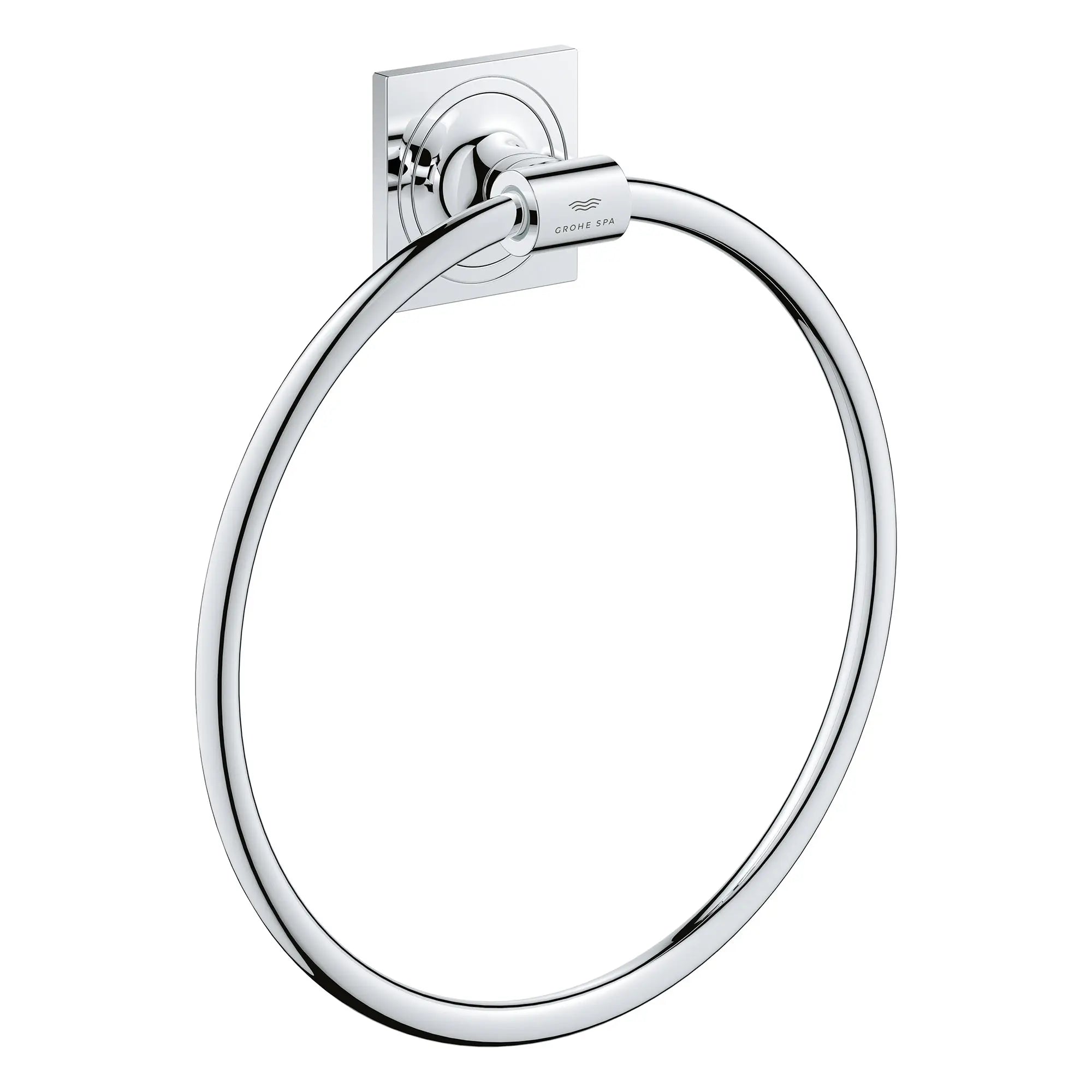 Allure Towel Ring // GROHE STARLIGHT CHROME // 161349_Allure_SiloRight_40339001_0001_Feb2023_0_CDNwebp.webp