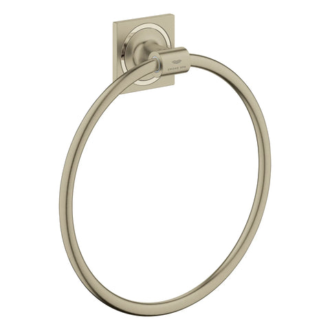 Allure Towel Ring - Brushed Nickel InfinityFinish