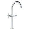 [21161000] Single Hole Two-Handle Deck Mount Vessel Sink Faucet, 1.2 GPM (4.5 L/min) - GROHE StarLight Chrome