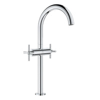 [21161000] Single Hole Two-Handle Deck Mount Vessel Sink Faucet, 1.2 GPM (4.5 L/min) - GROHE StarLight Chrome