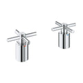 [14217000] Atrio Cross Handles for Roman Tub Faucet (Pair) - GROHE StarLight Chrome
