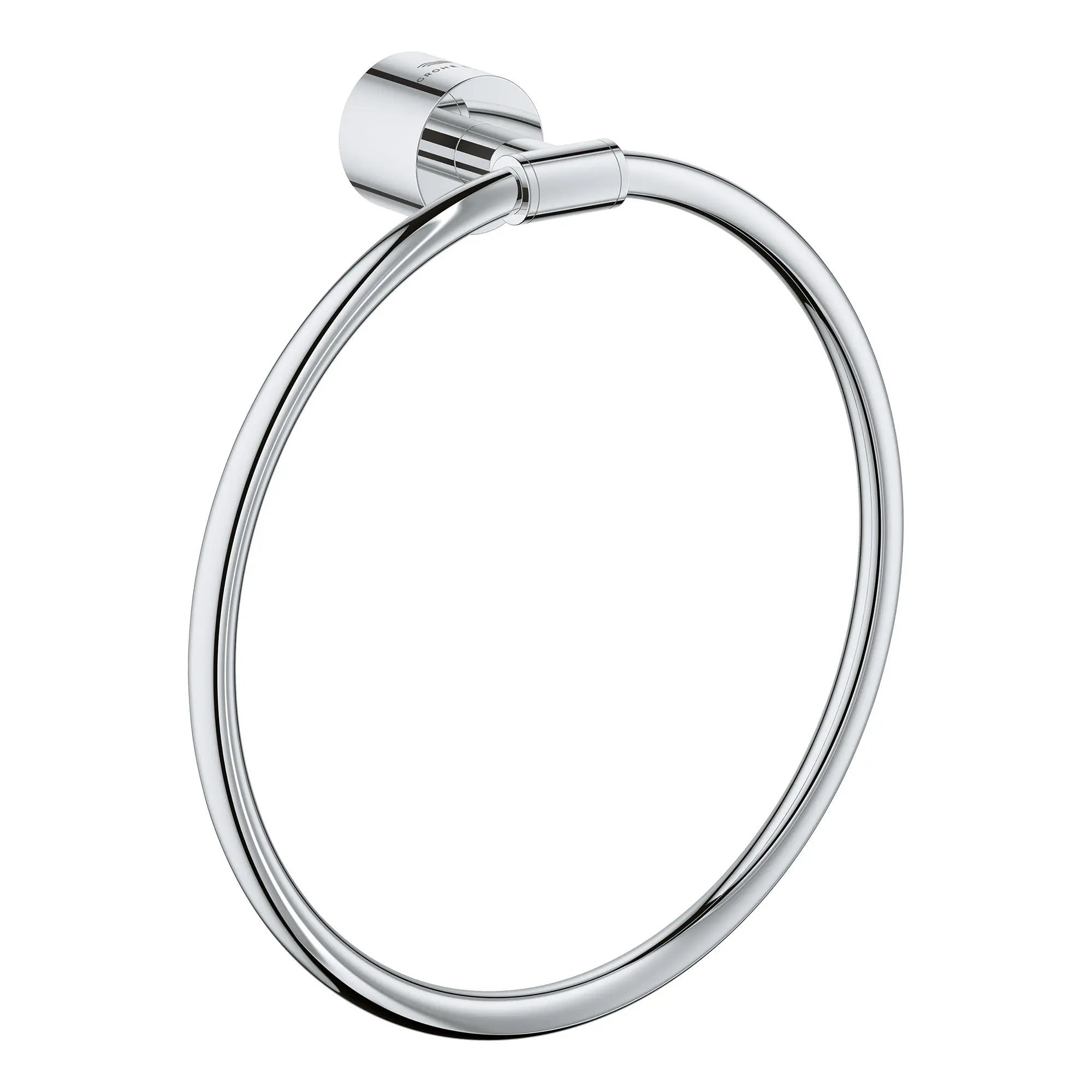 8" Towel Ring // GROHE STARLIGHT CHROME // 161386_Atrio_SiloRight_40887000_0001_Feb2023_0_CDNwebp.webp
