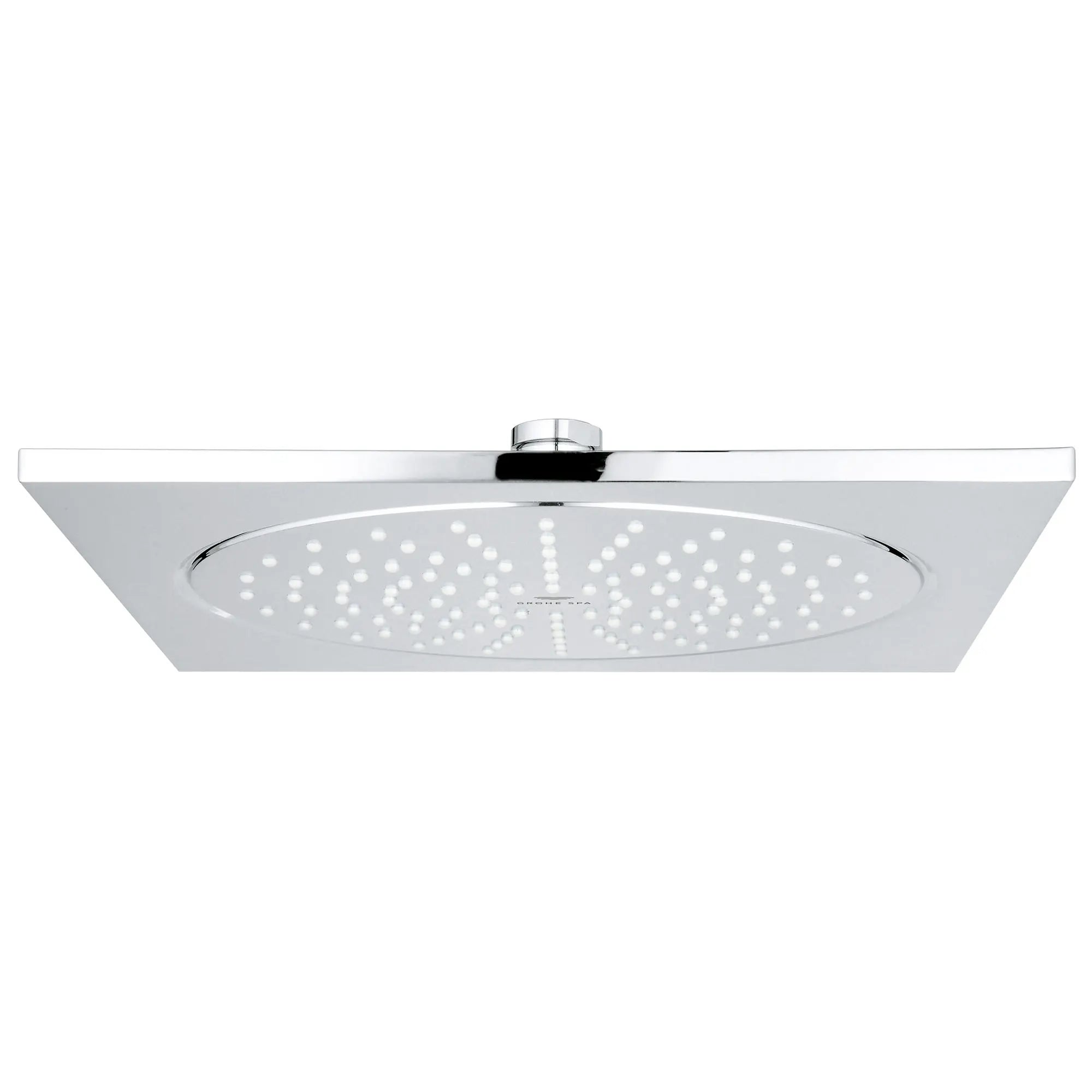 10" Shower Head - 1 Spray, 1.75 GPM (6.6 L/min) // GROHE STARLIGHT CHROME // 161400_F-Series_SiloFront_26881000_0001_Feb2023_0_CDNwebp.webp