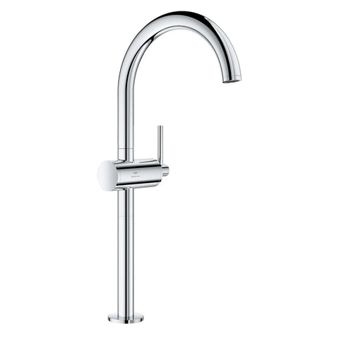Atrio Single Hole Single-Handle Vessel Sink Faucet without Handles, 1.2 GPM (4.5 L/min) - GROHE StarLight Chrome